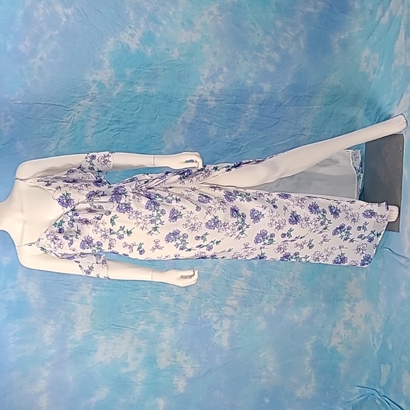 New Yumi Kim My Everything Ruffle Maxi Dress In Dancing Lilac Size Large - Picture 1 of 16